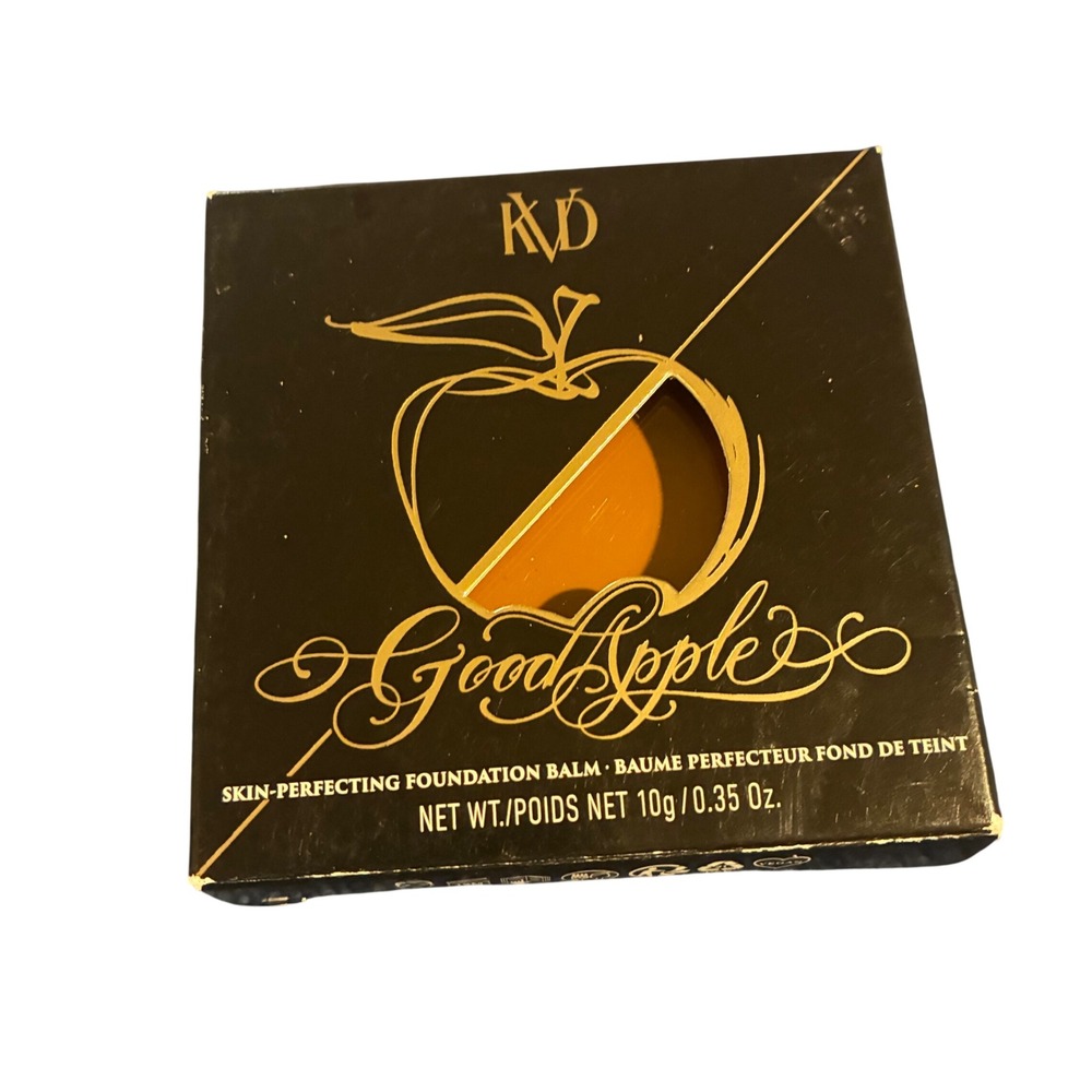 KVD Beauty Good Apple Skin-Perfecting Foundation Balm Tan 078 Full Coverage 10g
